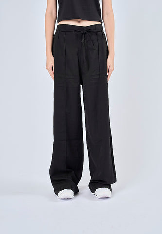 Mossimo Jericka Black Wide Leg High Waisted Trousers