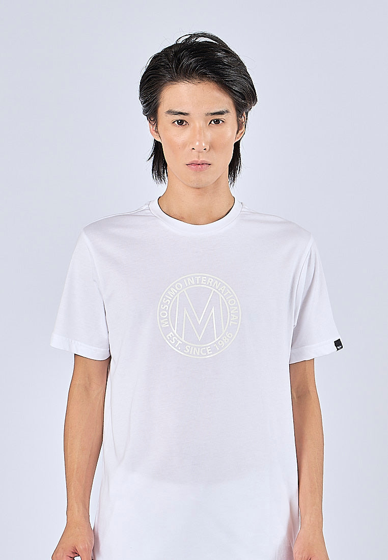 Mossimo Gabriel White Muscle Fit Tee