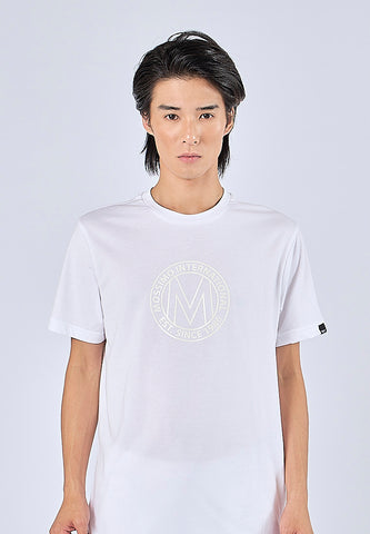 Mossimo Gabriel White Muscle Fit Tee