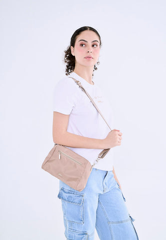 Mossimo Shantal Beige Sling Bag