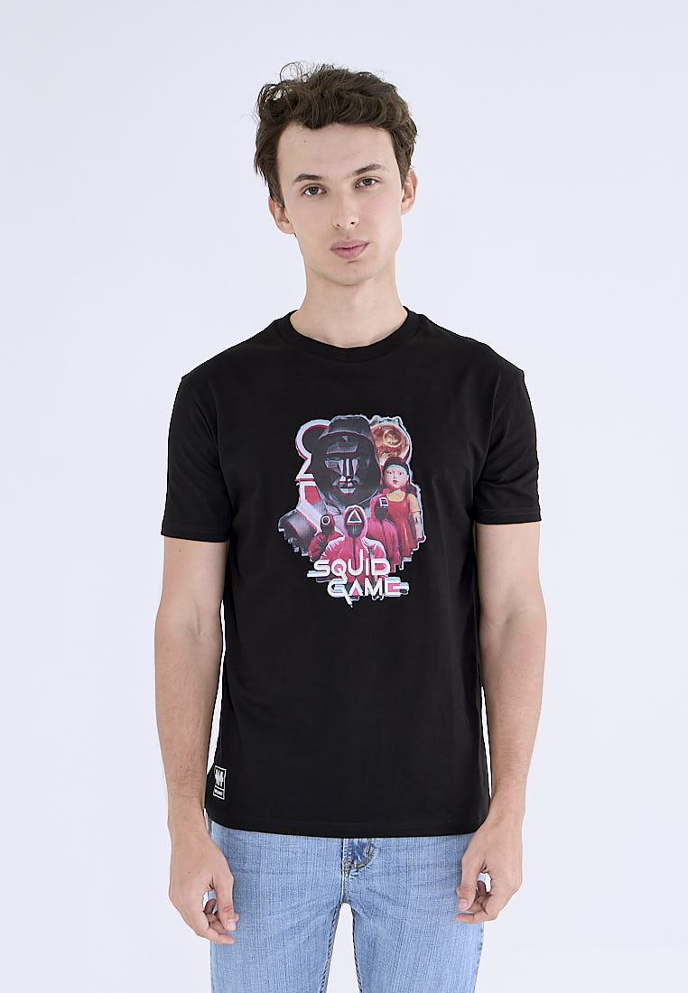 Mossimo Black Squid Game Graphic Unisex Tshirt