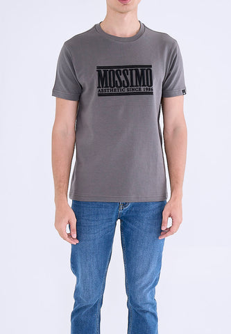 Mossimo Irwin Gunmetal Premium Musle Fit Tee