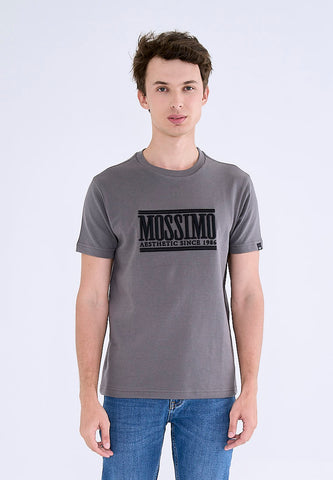 Mossimo Irwin Gunmetal Premium Musle Fit Tee