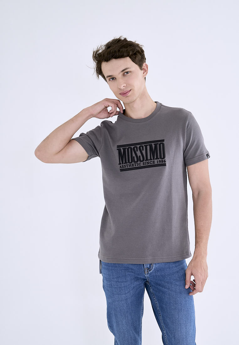 Mossimo Irwin Gunmetal Premium Musle Fit Tee