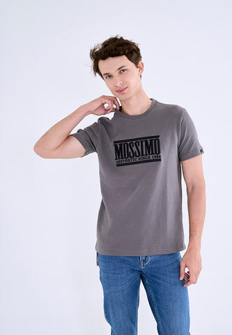 Mossimo Irwin Gunmetal Premium Musle Fit Tee