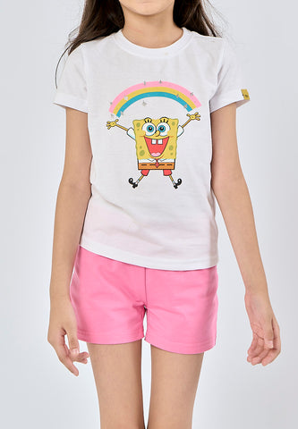 Mossimo Kids White Spongebob Basic Tee