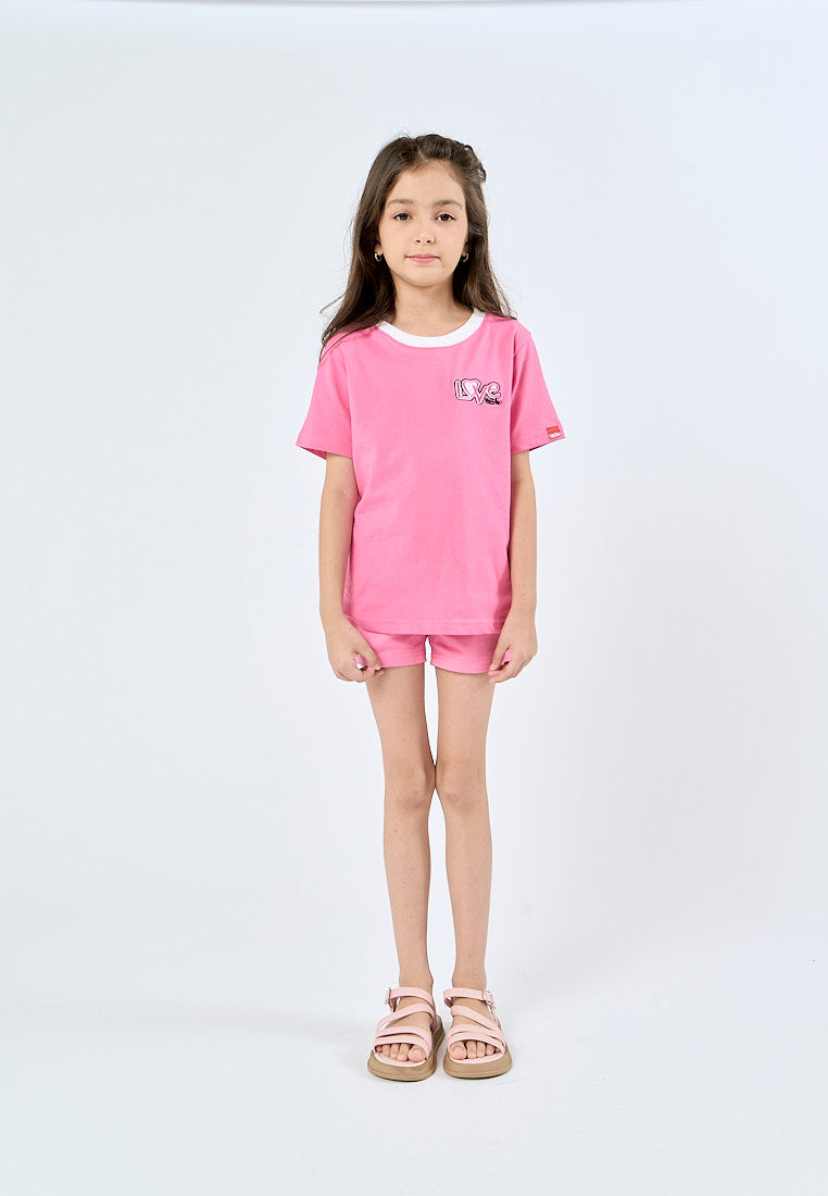 Mossimo Kids Beatriz Pink Boxy Tshirt