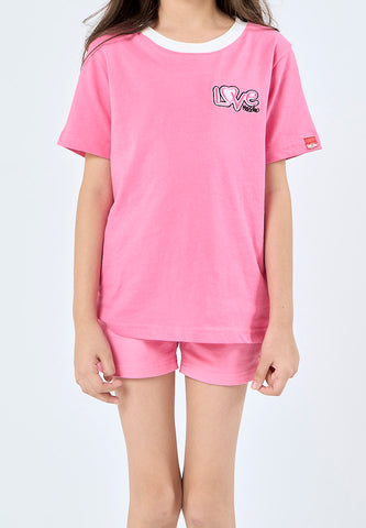 Mossimo Kids Beatriz Pink Boxy Tshirt