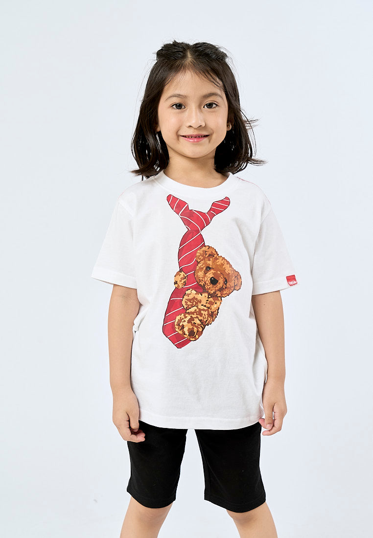 Mossimo Kids Acy White Mossybear Tshirt