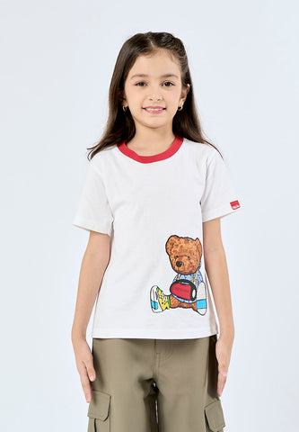 Mossimo Kids Cyrel White Mossybear Tshirt