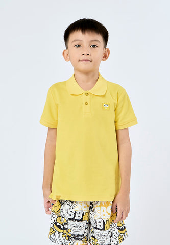 [KIDS GIFT SET] Mossimo Kids Spongebob Yellow Polo Shirt