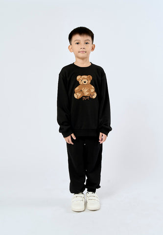 Mossimo Kids Arlo Black Pullover and Pants Set