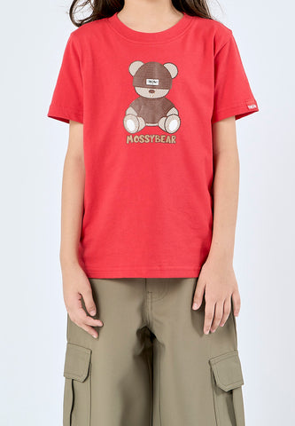 Mossimo Kids Alex Red Mossybear Tshirt