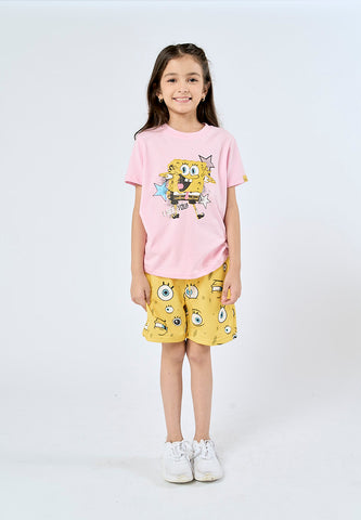 Mossimo Kids Spongebob Pink Icing Basic Tee