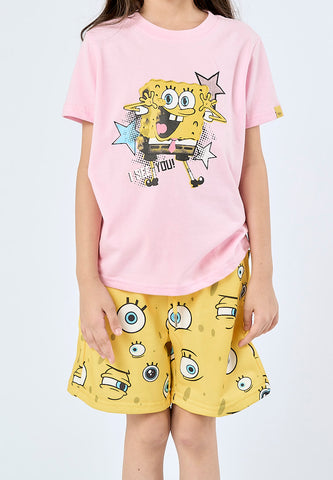 Mossimo Kids Spongebob Pink Icing Basic Tee