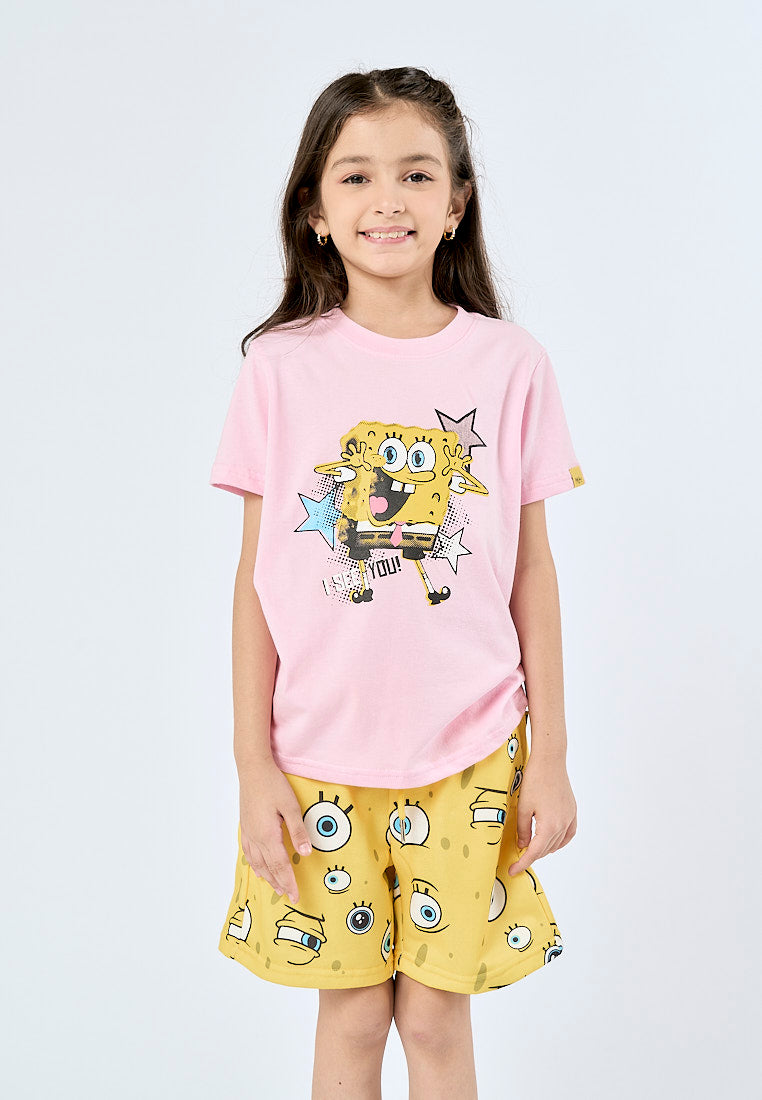 Mossimo Kids Spongebob Pink Icing Basic Tee