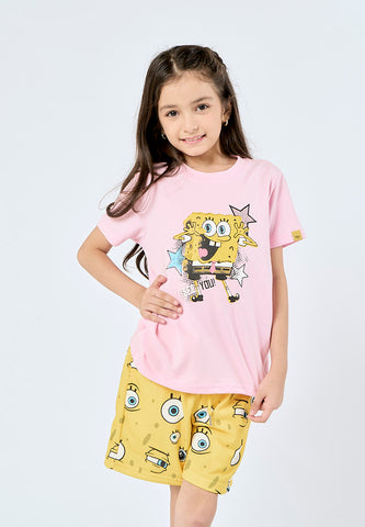 Mossimo Kids Spongebob Pink Icing Basic Tee