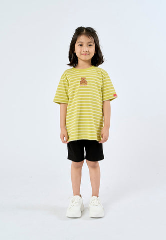 Mossimo Kids Kris Lime Mossybear Tshirt