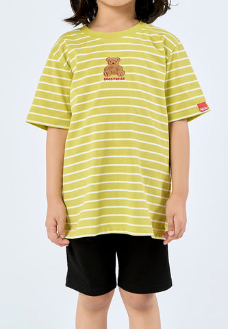 Mossimo Kids Kris Lime Mossybear Tshirt