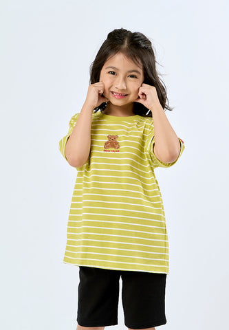 Mossimo Kids Kris Lime Mossybear Tshirt