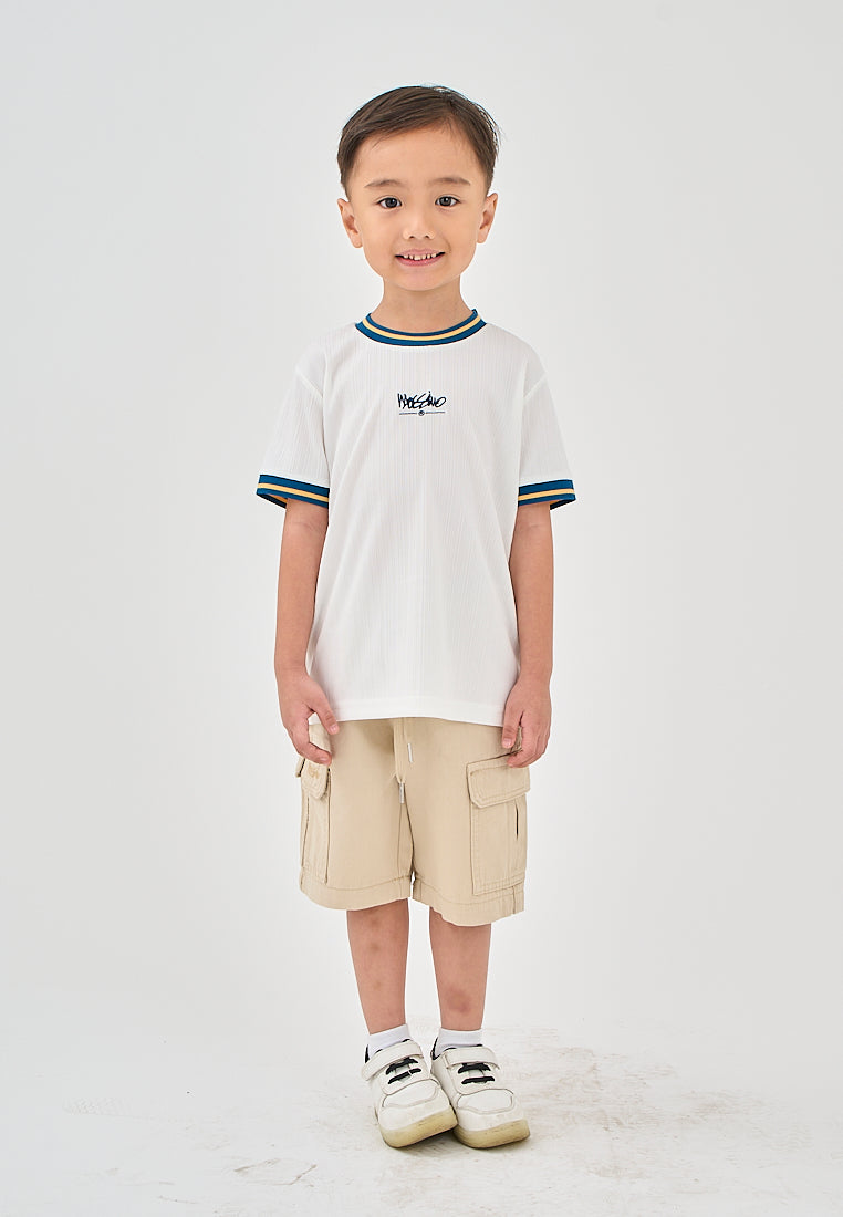 Mossimo Kids Kenzo Snow White Ribbed Shirt