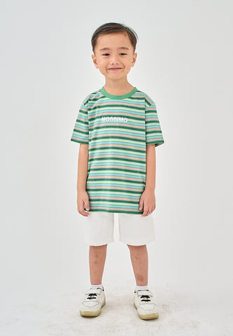 Mossimo Kids Kyler Green Stripes Tshirt