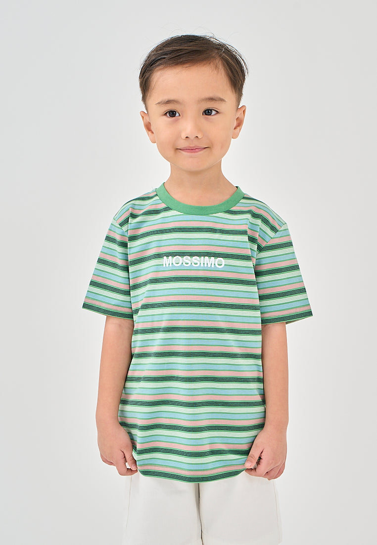 Mossimo Kids Kyler Green Stripes Tshirt