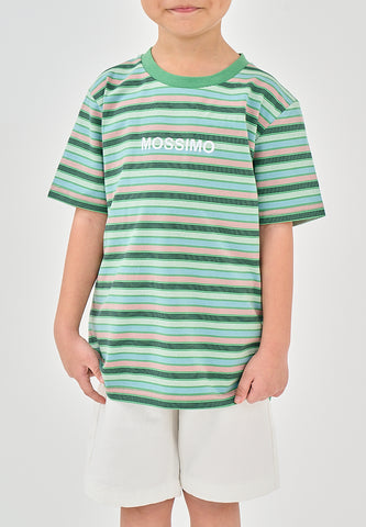 Mossimo Kids Kyler Green Stripes Tshirt