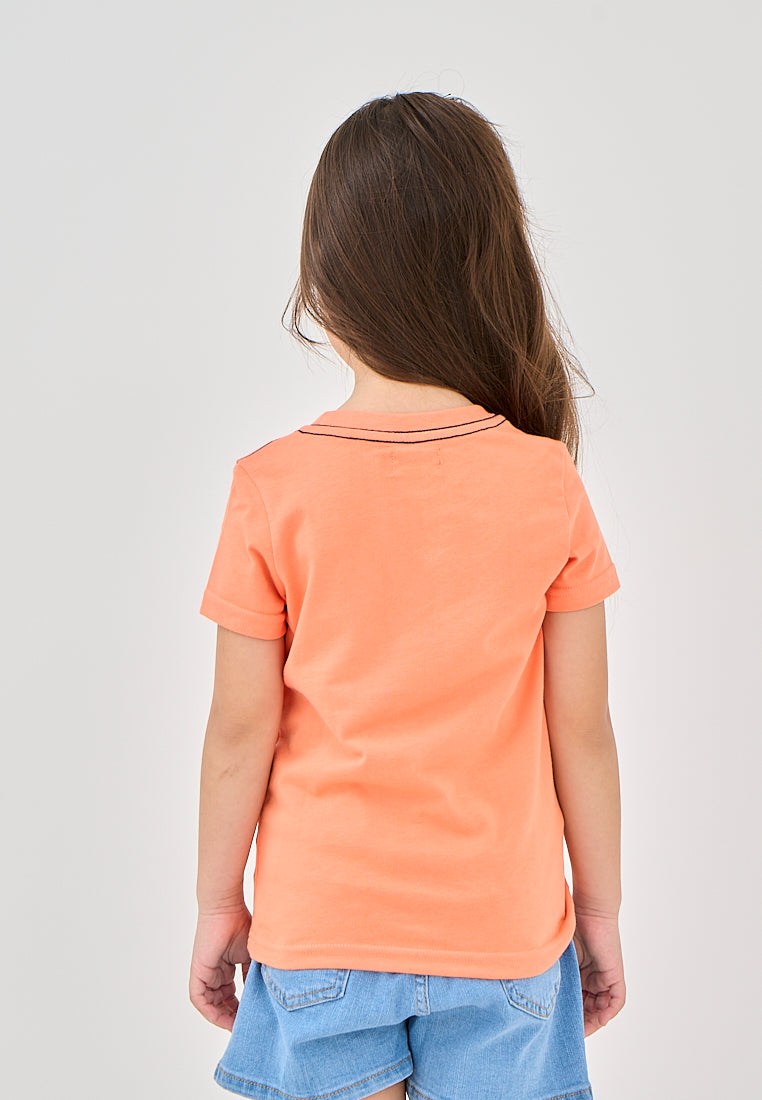 Mossimo Kids Bea Apricot Orange Basic Tshirt