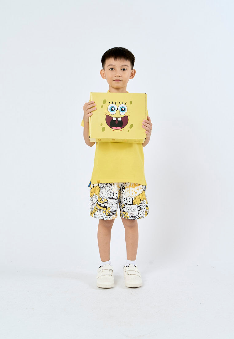 [KIDS GIFT SET] Mossimo Kids Spongebob Yellow Polo Shirt