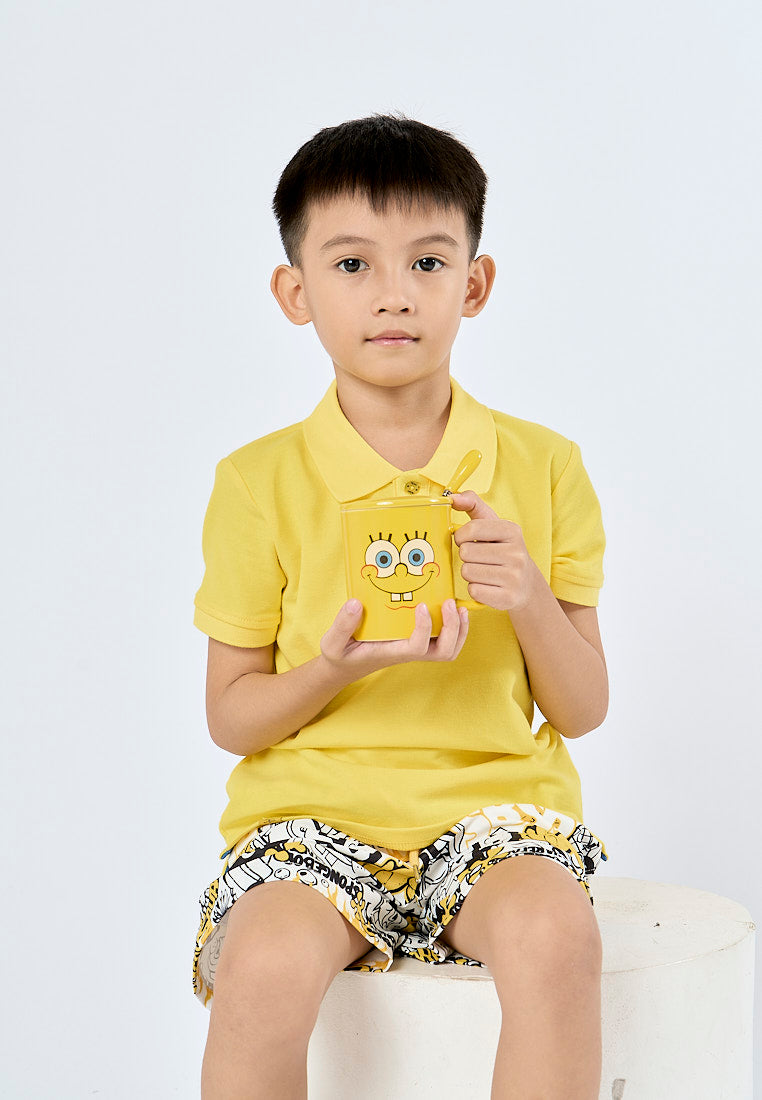 [KIDS GIFT SET] Mossimo Kids Spongebob Yellow Polo Shirt