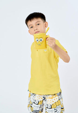 [KIDS GIFT SET] Mossimo Kids Spongebob Yellow Polo Shirt