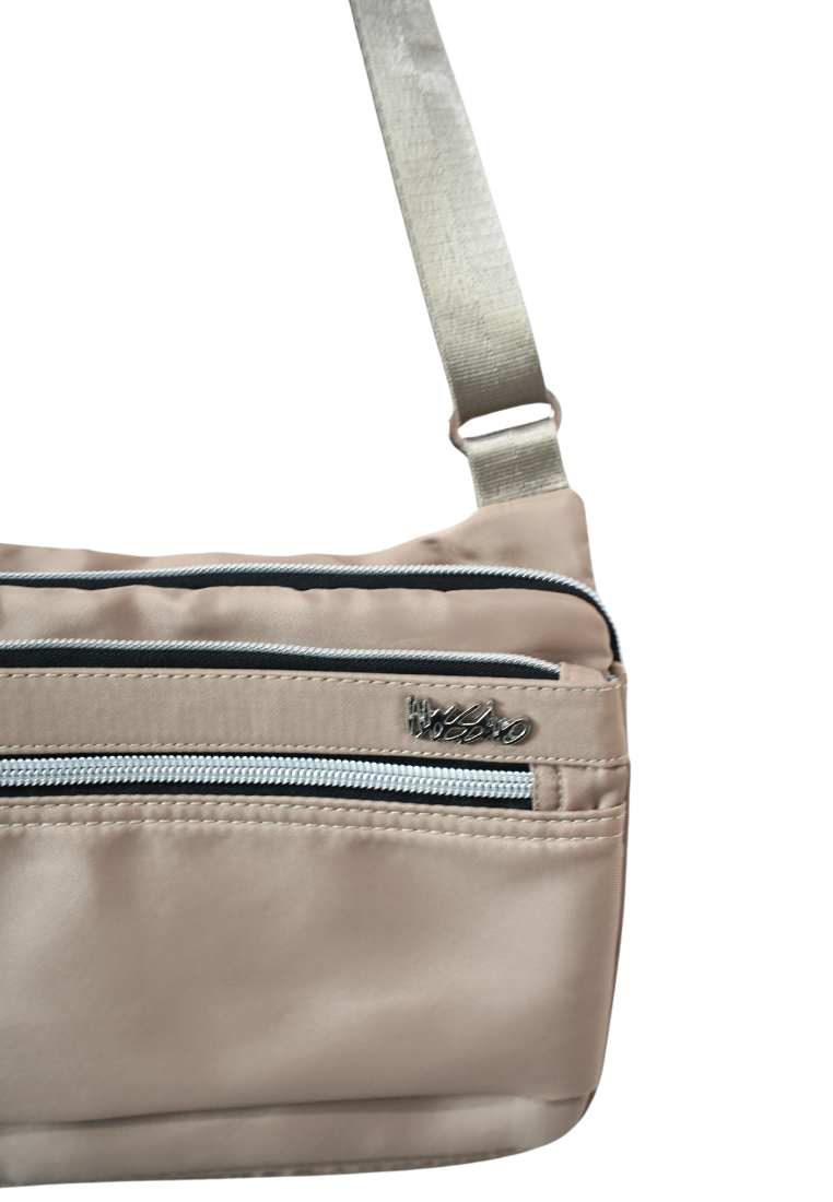 Mossimo Eden Beige Crossbody Bag