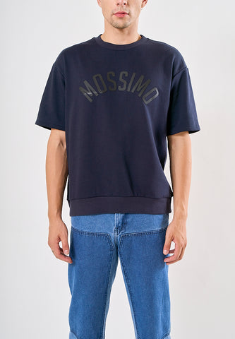 Mossimo Navy Blue Stefano Oversized Fashion Top