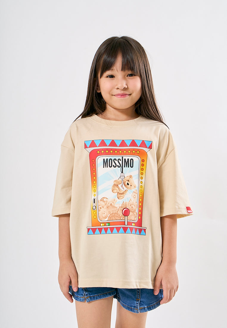 Mossimo Kids Kim Beige Oversized Fit Tee