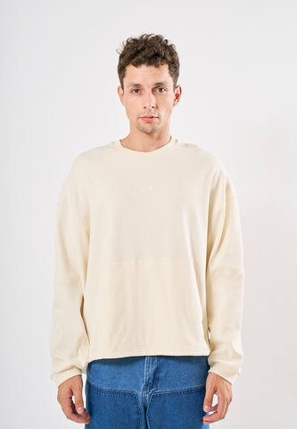 Mossimo Javier Light Beige Loose Long Sleeves