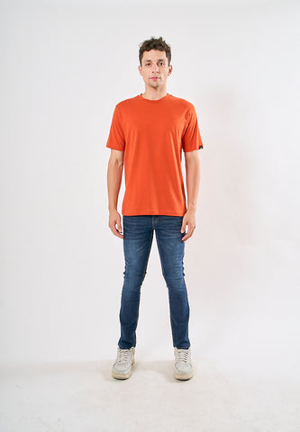 Mossimo Killian Orange Comfort Fit Tee