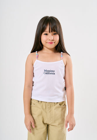 Mossimo Kids Ariana White Tank Top