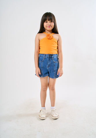 Mossimo Kids Issa Medium Blue Denim Shorts