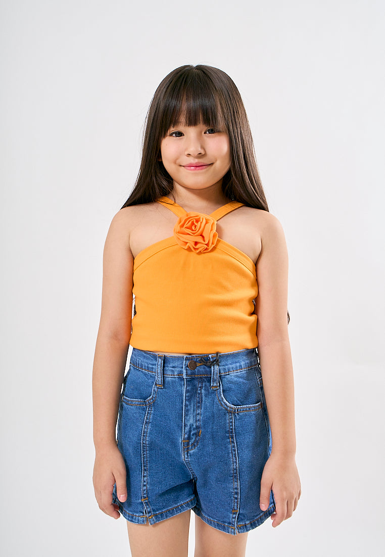 Mossimo Kids Lizette Apricot Orange Halter Top