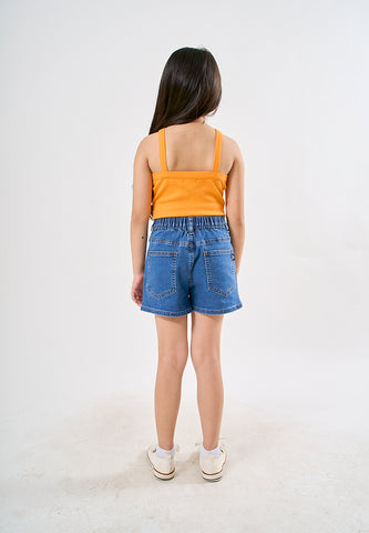 Mossimo Kids Lizette Apricot Orange Halter Top