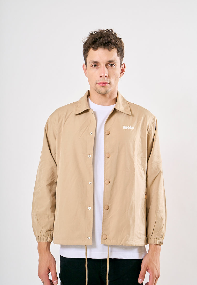 Mossimo Marv Khaki Relaxed Fit Nylon Jacket