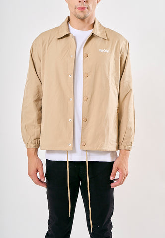 Mossimo Marv Khaki Relaxed Fit Nylon Jacket