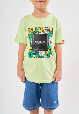 Mossimo Kids Jover Light Green Graphic Tshirt