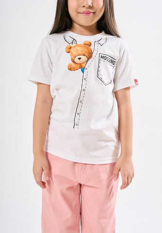 Mossimo Kids Riz White Graphic Tshirt