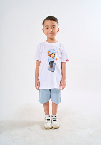 Mossimo Kids Bien White Mossybear Tshirt