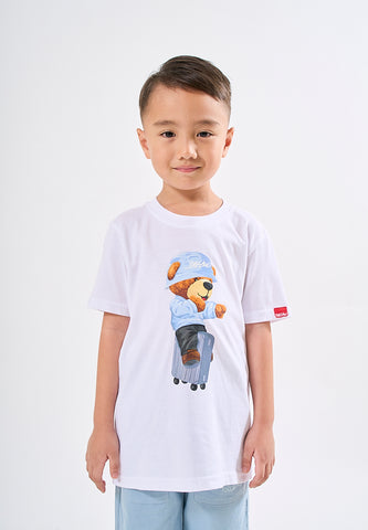 Mossimo Kids Bien White Mossybear Tshirt