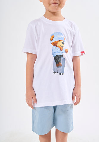 Mossimo Kids Bien White Mossybear Tshirt