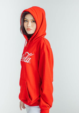 Mossimo Coca Cola Modern Fit Red Hoodie with Flat Print - Mossimo PH