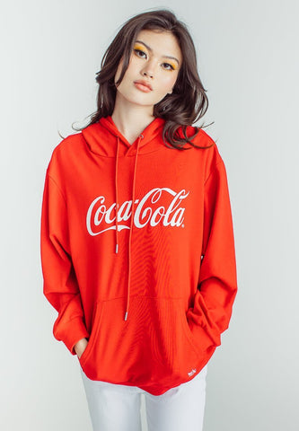 Mossimo Coca Cola Modern Fit Red Hoodie with Flat Print - Mossimo PH